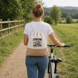 Sac à Dos Toile et Jute J’peux pas je suis Prof de sport
