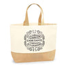 Sac Jute Fête des Mères Fêtes des Pères Mamie Papi Famille Idée Cadeau anniversaire Noël Travail Boulot Métier Départ Retraite Collègue Femme Homme