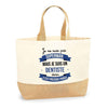 Sac Jute Fête des Mères Fêtes des Pères Mamie Papi Famille Idée Cadeau anniversaire Noël Travail Boulot Métier Départ Retraite Collègue Femme Homme