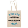 Tote Bag Formidable Maitre De Stage Cadeau Travail Beige - Planetee