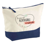 Pochette Trousse Fête des Mères Fêtes des Pères Mamie Papi Famille Idée Cadeau anniversaire Noël Travail Boulot Métier Départ Retraite Collègue Femme Homme