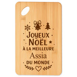 Planche à découper cadeau Noël famille amis papa maman mamie papi, idée cadeau apéro et cuisine, Secret Santa