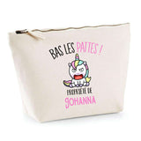 Trousse pochette de rangement maquillage Fête des Mères Mamie Famille Idée Cadeau anniversaire Noël Travail Boulot Métier Départ Retraite Collègue Femme