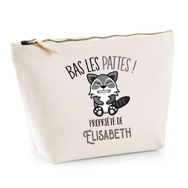 Trousse pochette de rangement maquillage Fête des Mères Mamie Famille Idée Cadeau anniversaire Noël Travail Boulot Métier Départ Retraite Collègue Femme