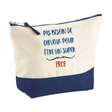 Pochette Trousse Fête des Mères Fêtes des Pères Mamie Papi Famille Idée Cadeau anniversaire Noël Travail Boulot Métier Départ Retraite Collègue Femme Homme