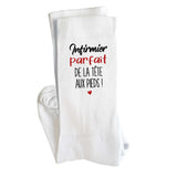 Chaussettes originales en coton, idée cadeau drôle tendance mère maman papa père mamie papi anniversaire noel 