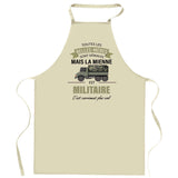 Cadeau Cuisinier cuisinière mère maman papa père mamie papi Vêtement Blouse de protection Barbecue Jardinage Tablier de Travail Tâches ménagères 