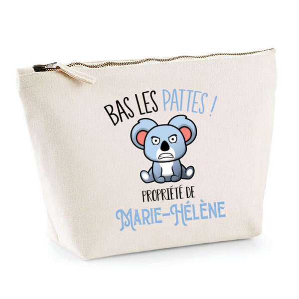 Trousse pochette de rangement maquillage Fête des Mères Mamie Famille Idée Cadeau anniversaire Noël Travail Boulot Métier Départ Retraite Collègue Femme