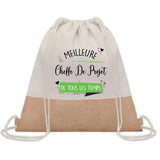 Sac Fête des Mères Mamie Maman Cadeau anniversaire Noël Travail Métier Départ Retraite Collègue Femme cabas shopping plage