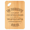 Planche bambou gravée personnalisée femme idée cadeau Fête des Mères apéro 30×20 prénom cuisine plateau fromage anniversaire noel maman mamie