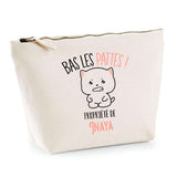Trousse pochette de rangement maquillage Fête des Mères Mamie Famille Idée Cadeau anniversaire Noël Travail Boulot Métier Départ Retraite Collègue Femme