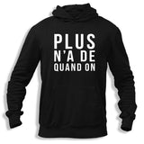 Sweat à capuche Couple Plus Rien n'a de Sens Quand on est Séparés - Planetee