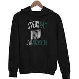 Sweat à capuche J'peux pas j'ai Accordéon - Planetee