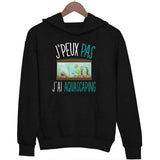 Sweat à capuche J'peux pas j'ai Aquascaping - Planetee