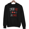 Sweat à capuche J'peux pas j'ai coinche - Planetee