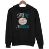 Sweat à capuche J'peux pas j'ai Patchwork - Planetee