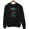 Sweat à capuche J'peux pas j'ai piano - Planetee