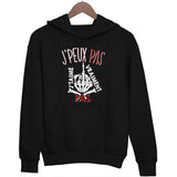 Sweat à capuche J'peux pas j'taime vraiment pas - Planetee