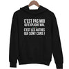 Sweat à capuche Kaamelott Perceval C'est Pas Moi Qui explique Mal - Planetee