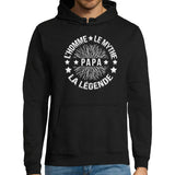 Sweat à capuche Papa - Planetee