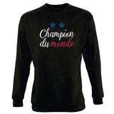 Sweat Équipe de France Champion du Monde - Planetee