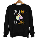 Sweat J'peux pas j'ai jongle - Planetee