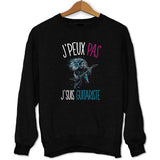 Sweat J'peux pas j'suis guitariste - Planetee