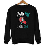 Sweat J'peux pas j'suis kiné - Planetee