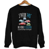 Sweat J'peux pas voiture de collection - Planetee