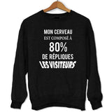 Sweat Les Visiteurs - Planetee