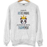 Sweat Roi des Pandas - Planetee
