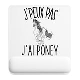 Tapis de souris ergonomique avec repose-poignet, accessoire bureau pour femme et homme, fête des pères, cadeau pas cher, idée cadeau fête des mères, secret santa, départ à la retraite, télétravail et gaming