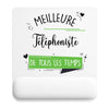Tapis de souris ergonomique avec repose-poignet, accessoire bureau pour femme et homme, fête des pères, cadeau pas cher, idée cadeau fête des mères, secret santa, départ à la retraite, télétravail et gaming