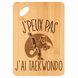 Planche bambou gravée personnalisée femme homme idée cadeau Fête des Mères Fête des Pères apéro papa maman prénom cuisine plateau fromage