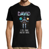 T-shirt David l'Unique - Planetee