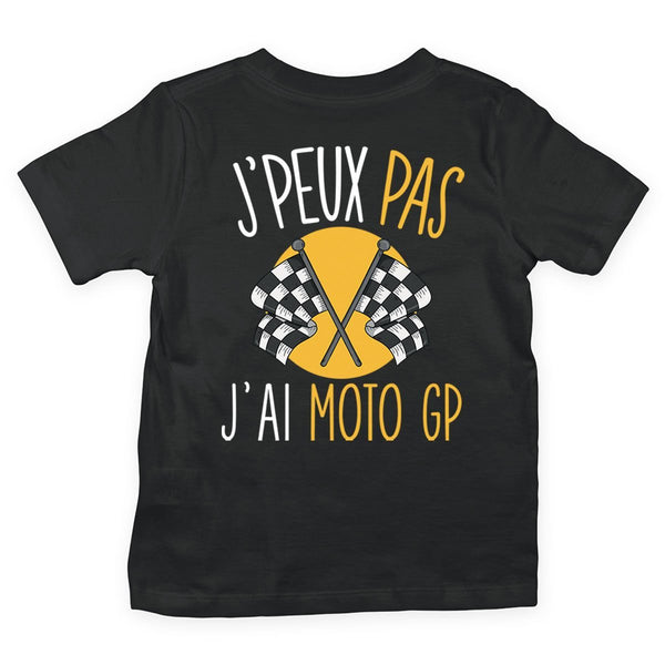 T-shirt Enfant j'peux pas j'ai moto gp - Planetee