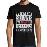 T-shirt Homme 30 ans - Planetee