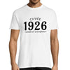 T-shirt Homme Anniversaire 1926 Cuvée Grand Cru | Planetee - Planetee
