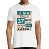 T-shirt Homme Anniversaire 37 ans - Planetee