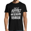 T-shirt homme février - Planetee