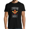 T-shirt Homme Je peux pas Cricket - Planetee