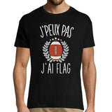 T-shirt Homme Je peux pas Flag - Planetee