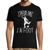 T-shirt Homme Je peux pas Foot - Planetee