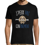 T-shirt Homme Je peux pas j'ai confinement - Planetee
