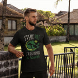 T-shirt Homme Je peux pas j'ai des animaux à sauver - Planetee