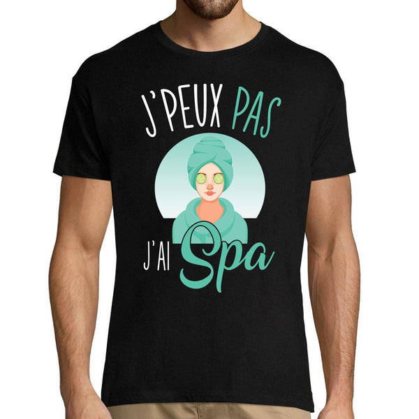 T-shirt Homme Je peux pas j'ai spa - Planetee