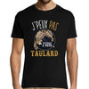 T-shirt Homme Je peux pas j'suis taulard - Planetee