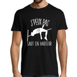 T-shirt Homme Je peux pas Saut en Hauteur - Planetee