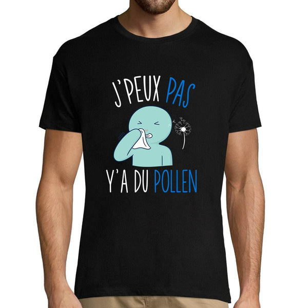 T-shirt Homme Je peux pas y'a du pollen - Planetee