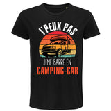 T-shirt homme J'peux pas camping car vintage - Planetee